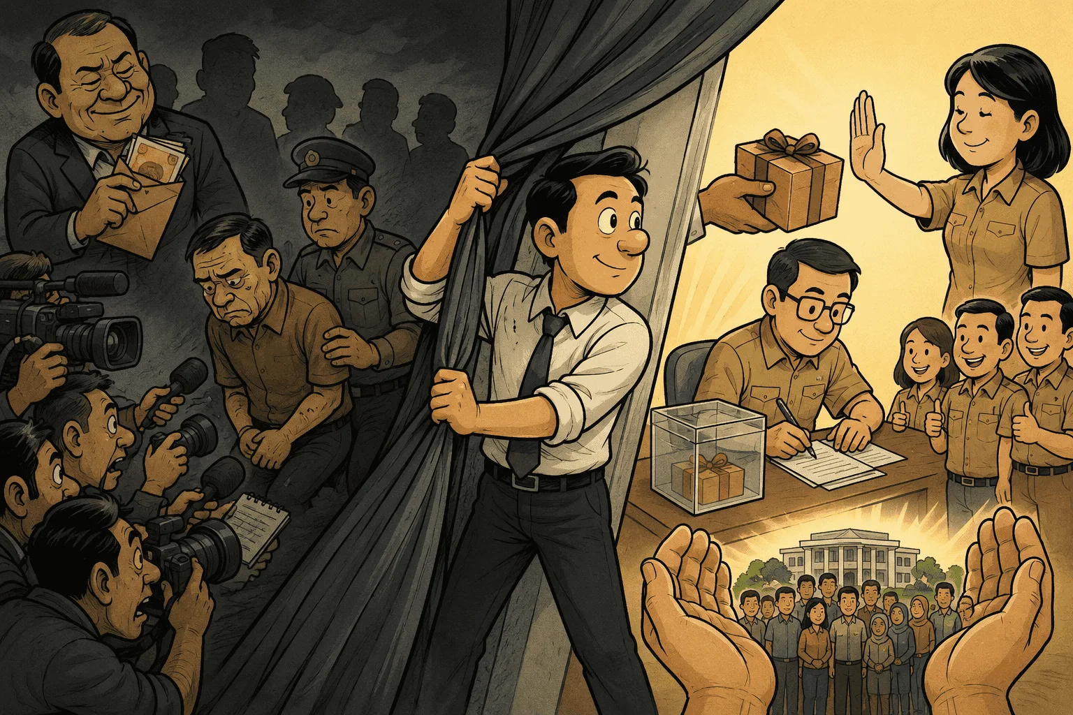 Birokrasi Terlalu Malu Menceritakan Kejujurannya