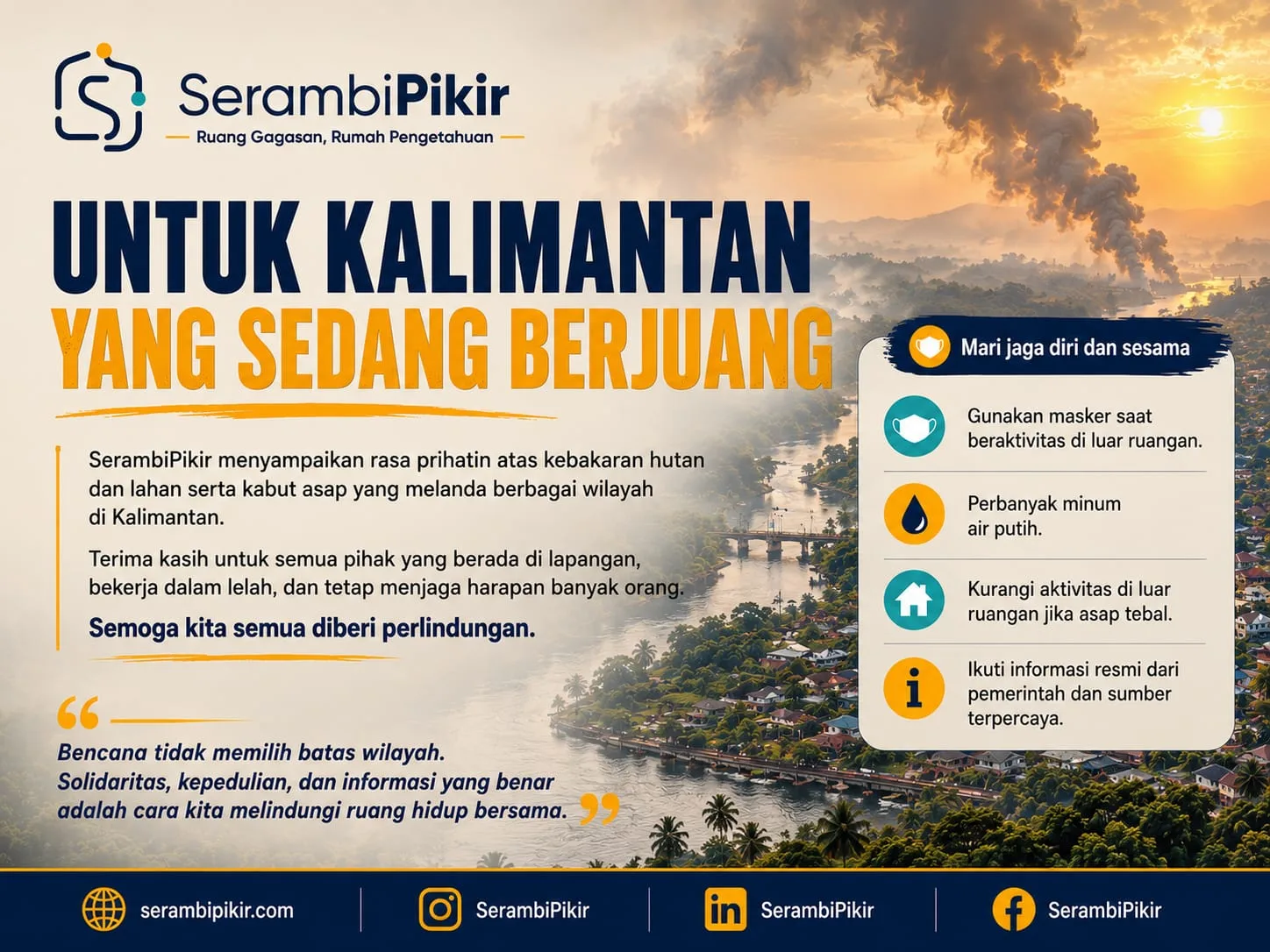 Apa yang Sebenarnya Kita Pelajari dari Karhutla yang Terus Berulang?