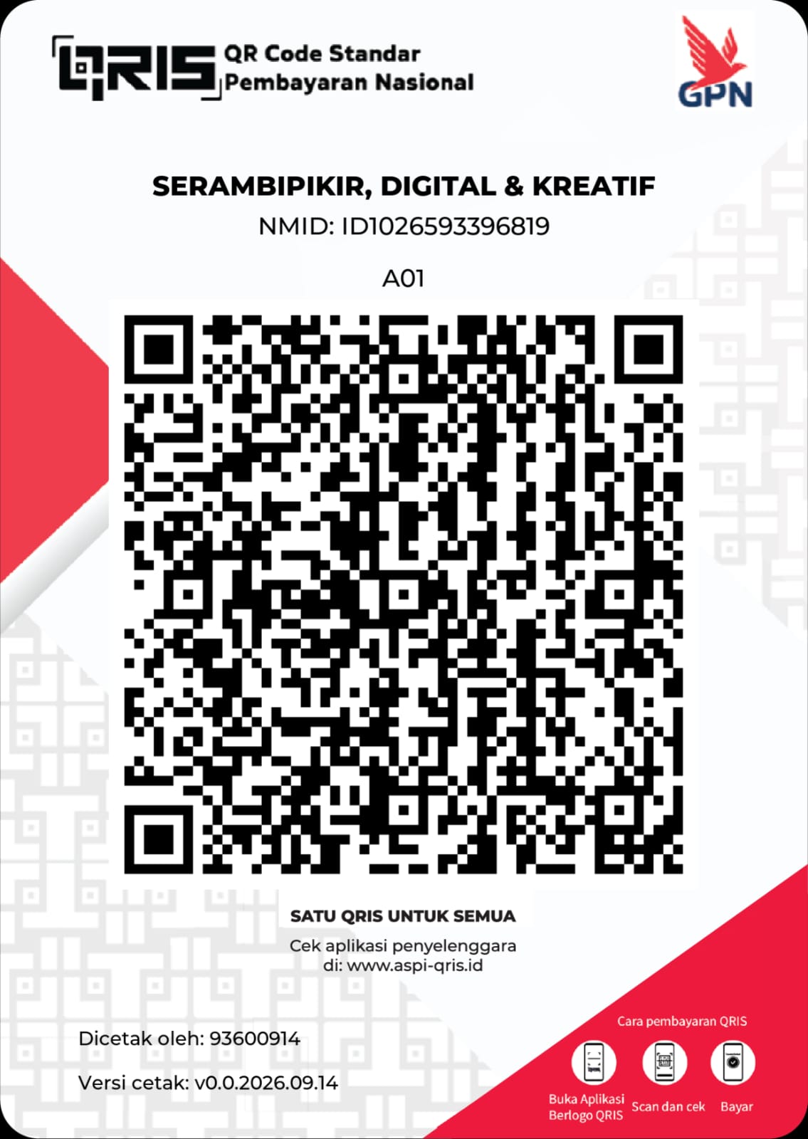 QRIS SerambiPikir